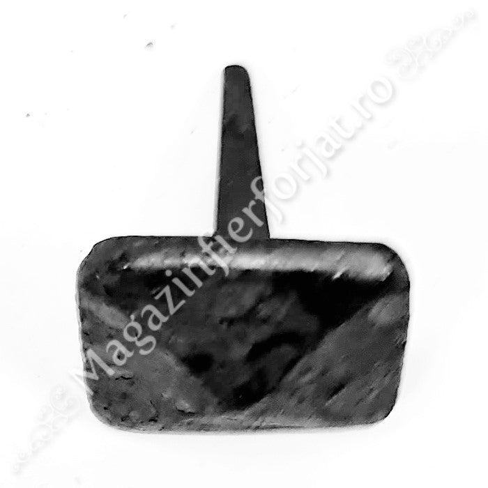 64.030 NIT forjat decorativ pentru LEMN cu capul 28x28x10mm si cui 5x35mm