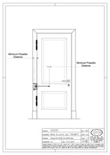 Închizător de usa/poarta cu ARC de revenire in 2 variante de marime 100/150mm IBFM Italia