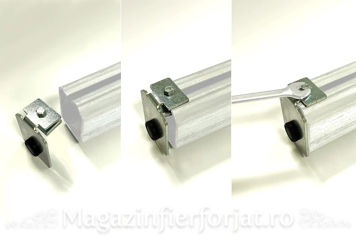 KIT poarta culisanta AUTOPORTANTA 2180/8 IBFM ITALIA, 1.000KG greutatea maxima a portii si o deschidere de maxim 12ML