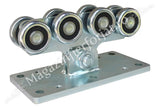 KIT poarta culisanta AUTOPORTANTA 2190 IBFM ITALIA, 2.000KG greutatea maxima a portii si o deschidere de maxim 15ML