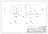 KIT poarta culisanta AUTOPORTANTA 2190 IBFM ITALIA, 2.000KG greutatea maxima a portii si o deschidere de maxim 15ML