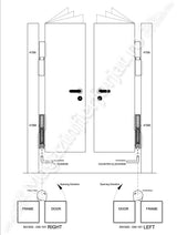 Balama cu ARC forma de LACRIMA cu frecare pe INEL ALAMA D.22mm H.165mm IBFM ITALIA