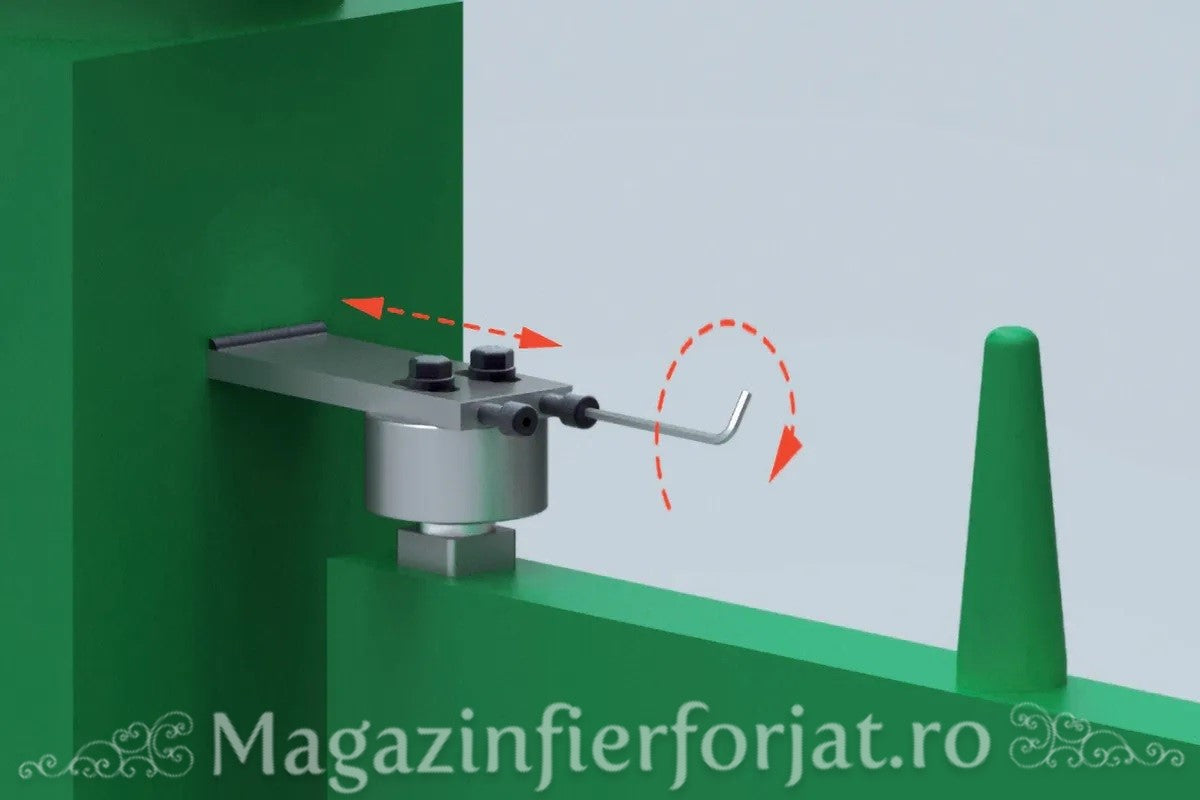 Pivot superior SUDABIL disponibil in 2 dimensiuni D.50mm / D.70mm cu rulment si gresor, IBFM Italia