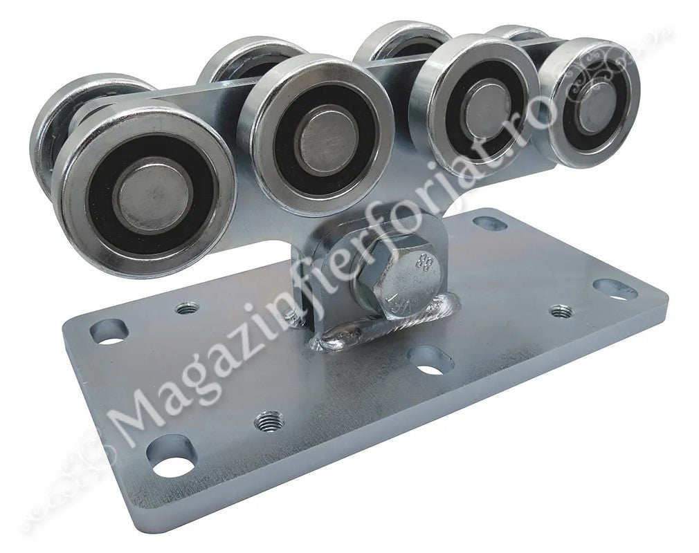 KIT poarta culisanta AUTOPORTANTA 2180/8 IBFM ITALIA, 1.000KG greutatea maxima a portii si o deschidere de maxim 12ML