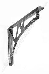 UNV94.25 Suport Raft model TRIUNGHIURI cu polita de 400mm din tabla de 3mm NEVOPSIT