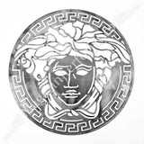 UNV94.26 Medalion decorativ din tabla debitata laser, model „CAP VERSACE MEDUSA-1” D.495mm cu grosimea de 3mm