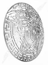 UNV94.27 Medalion decorativ din tabla debitata laser, model „CAP VERSACE MEDUSA-2” D.495mm cu grosimea de 3mm (Copy)