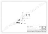 Capac cu filet interior pentru tija filetata M8, utilizat impreuna cu Zavorul ingropat de cant, IBFM Italia