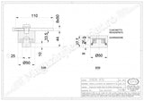 Pivot inferior SUDABIL D.50mm cu rulment si gresor, IBFM Italia