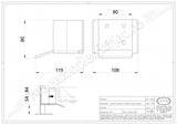 KIT poarta culisanta AUTOPORTANTA 2160/8 IBFM ITALIA, 300KG greutatea maxima a portii si o deschidere de maxim 4ML