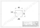 KIT poarta culisanta AUTOPORTANTA 2170/8 IBFM ITALIA, 600KG greutatea maxima a portii si o deschidere de maxim 8ML