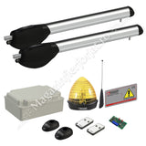 KIT automatizare poarta batanta Roger Technology Kit R20/520, 400Kg, 5ML/canat, 230Vac