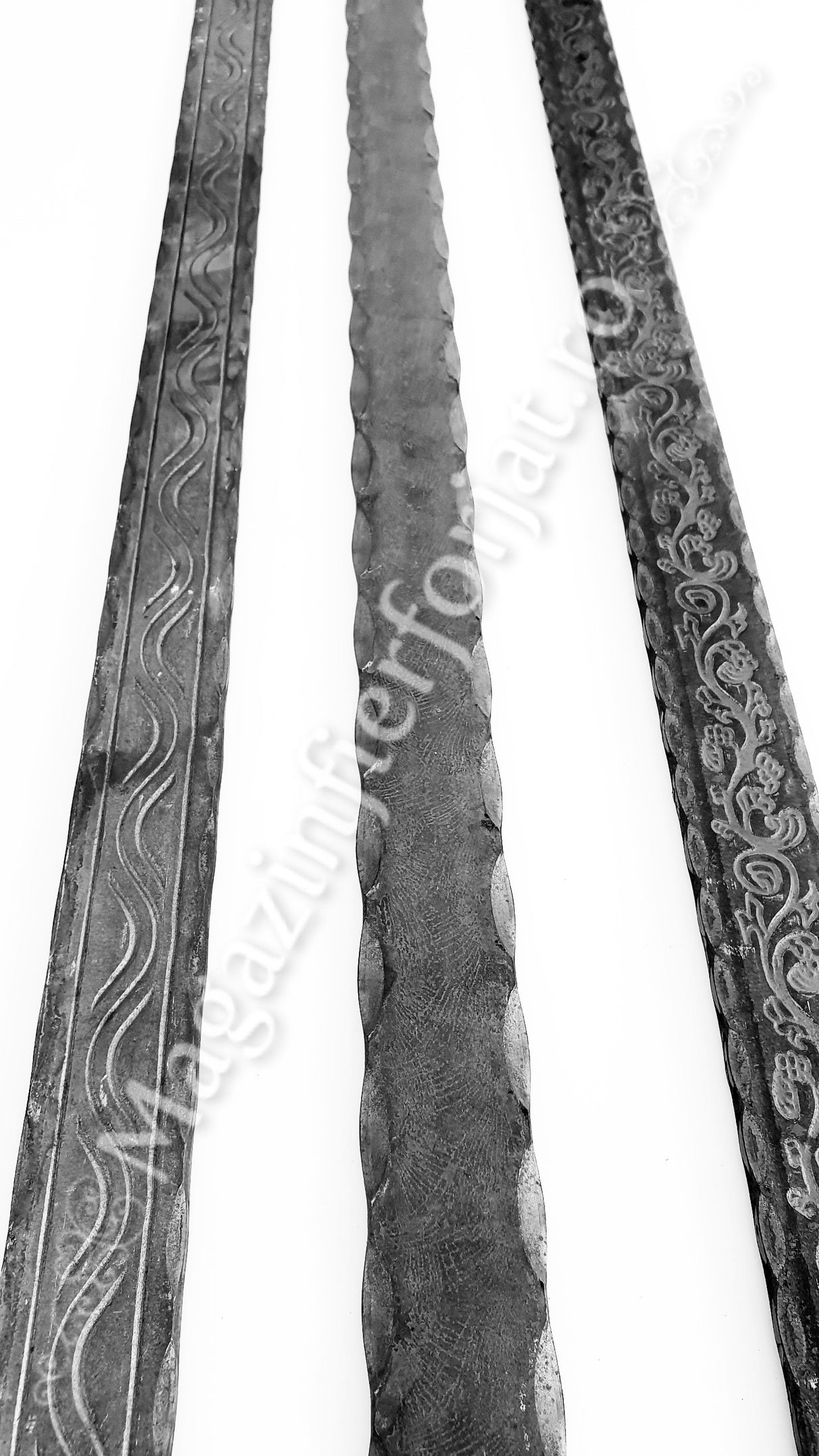 UNV10.408.2 Platband amprentat model "S" 40x8mm pentru mana curenta