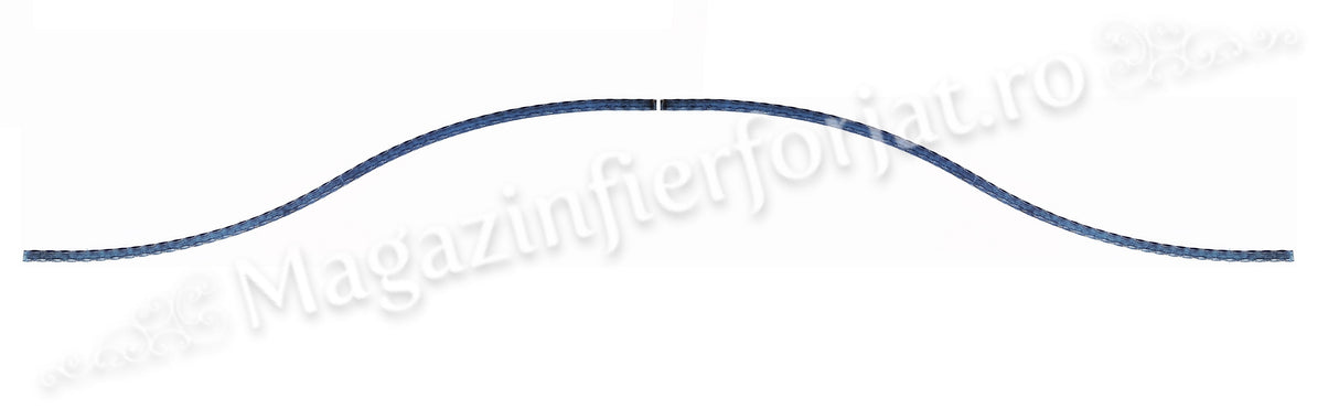 UNV90.305.1 Pereche de Arcade pentru POARTA MARE din 30x5mm amprentat 1950x300mm