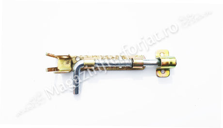 Zavor cu ARC din fier forjat Zincat cu L.100mm D.10mm si pregatire pentru lacat
