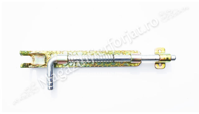 Zavor cu ARC din fier forjat Zincat cu L.200mm D.12mm si pregatire pentru lacat